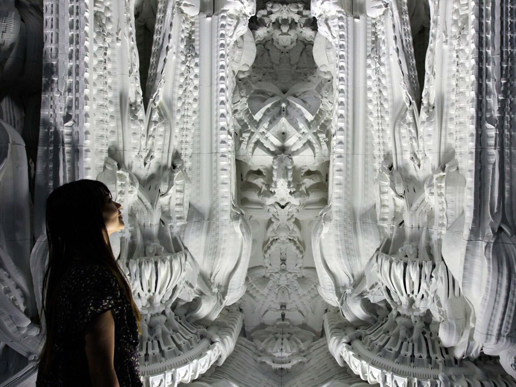 來自voxeljet的3D打印機的藝術(shù)模型