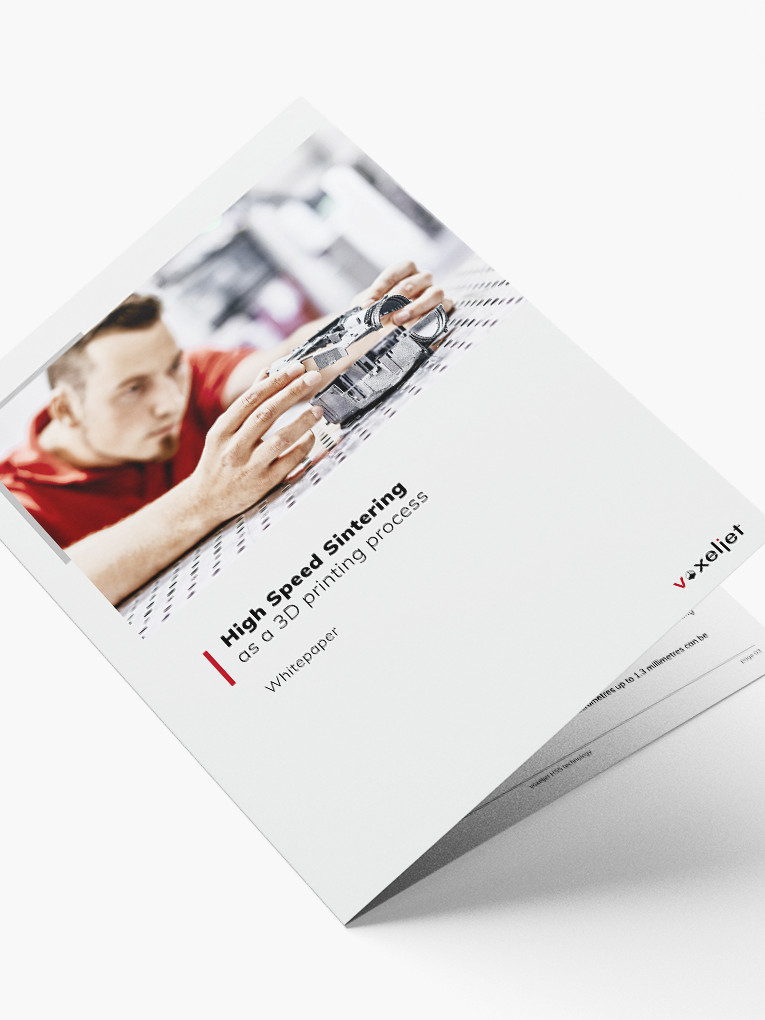 voxeljet的3D聚合物高速烧结白皮书。